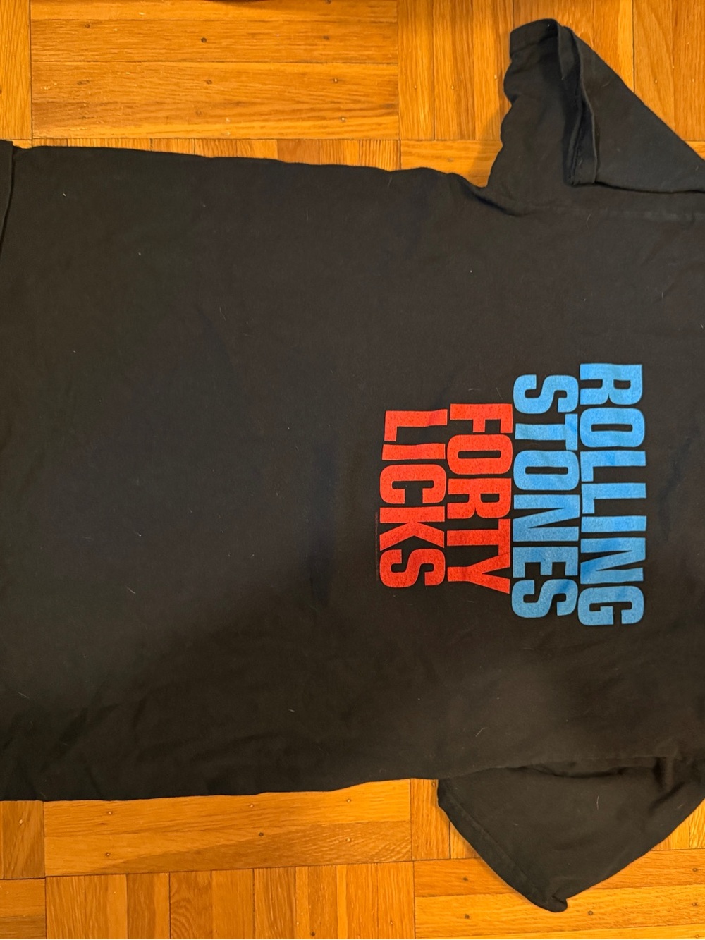 Rolling Stones 'Forty Licks' Black Graphic Tee